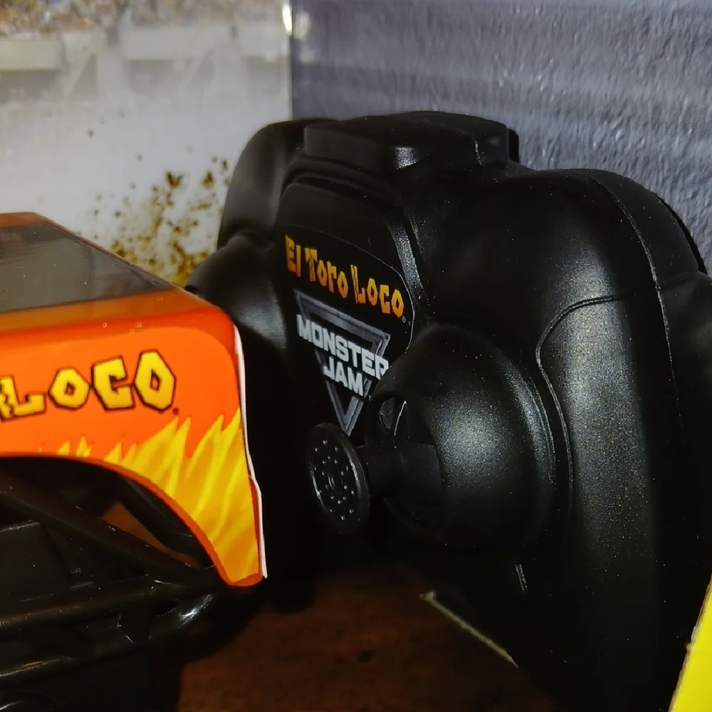 Monster Truck Showdown: Green & Orange Remote Control Set